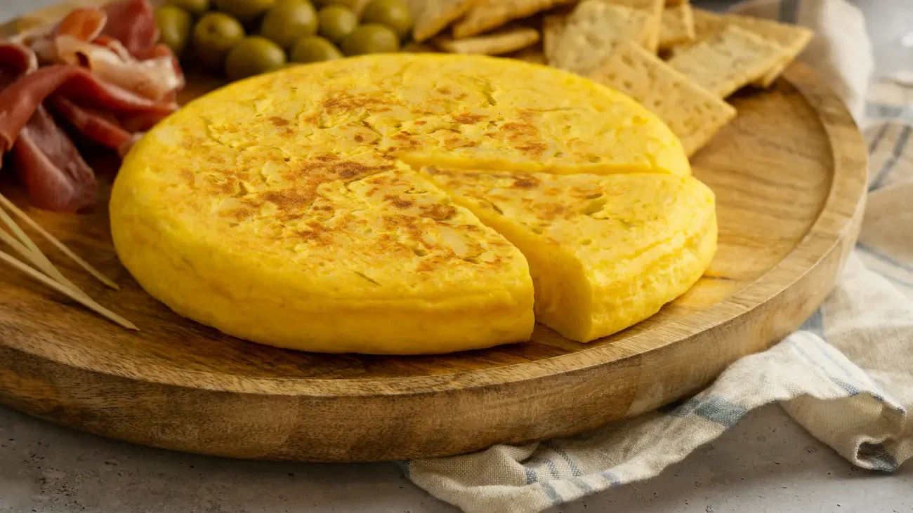 tortilla de patatas española sin gluten