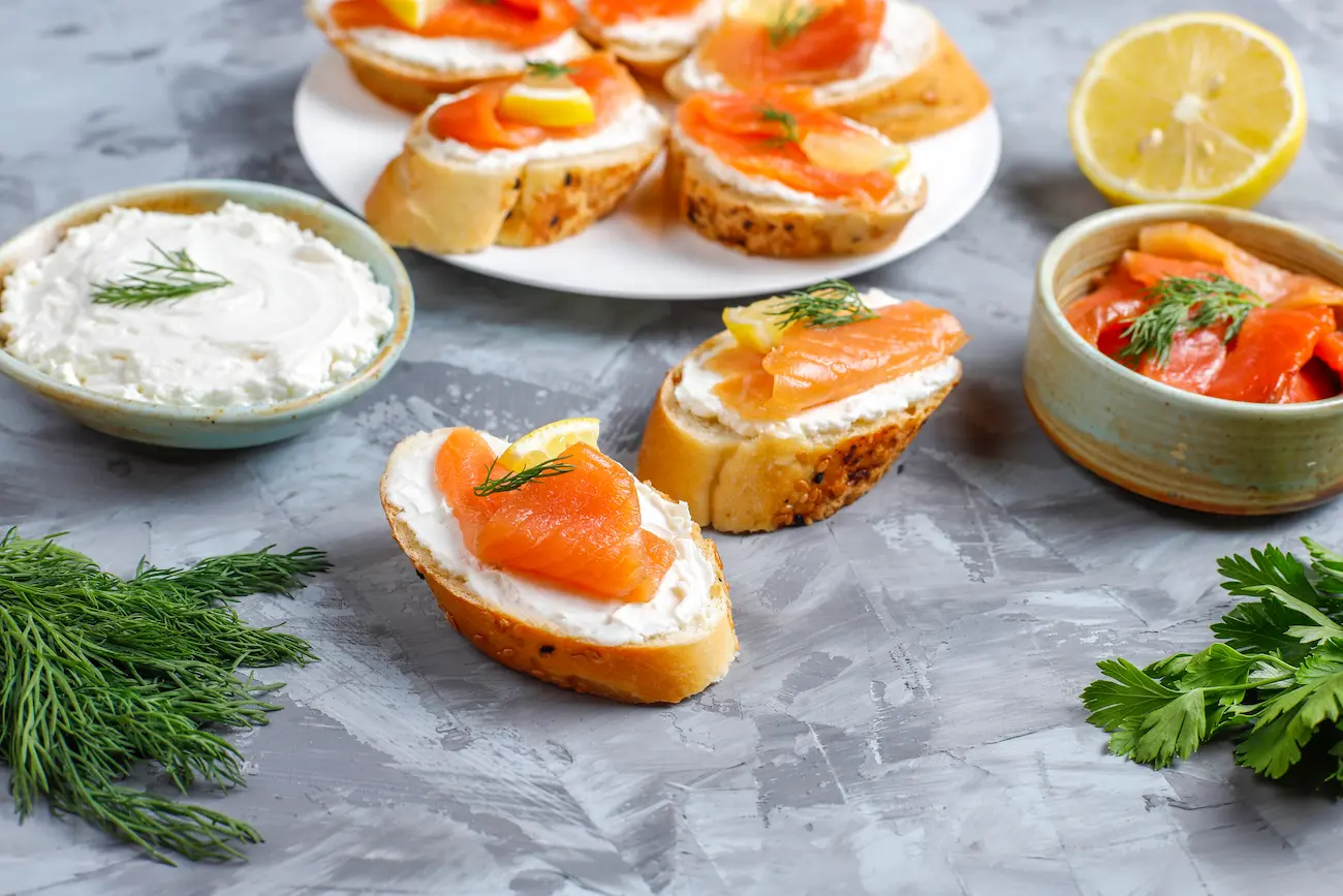 canapés sin gluten