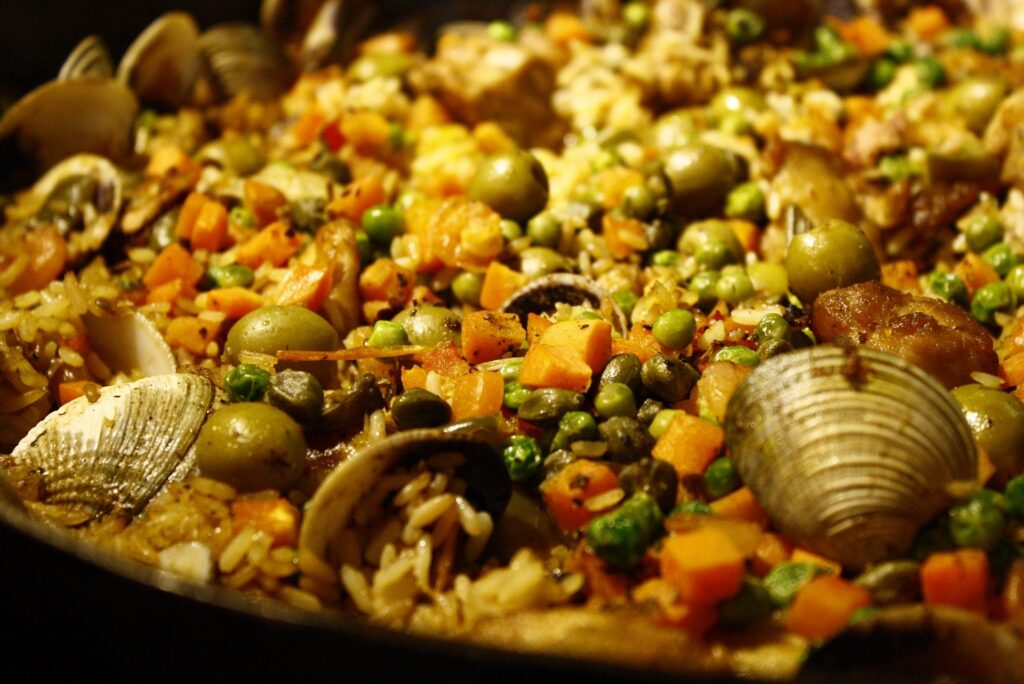 Parada 1 España — Paella de marisco